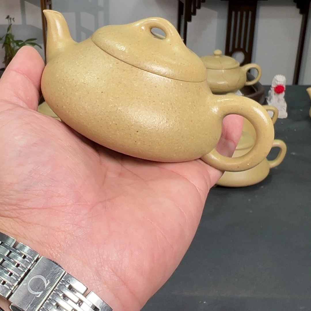 五***雀茶壶紫砂梨皮汉棠