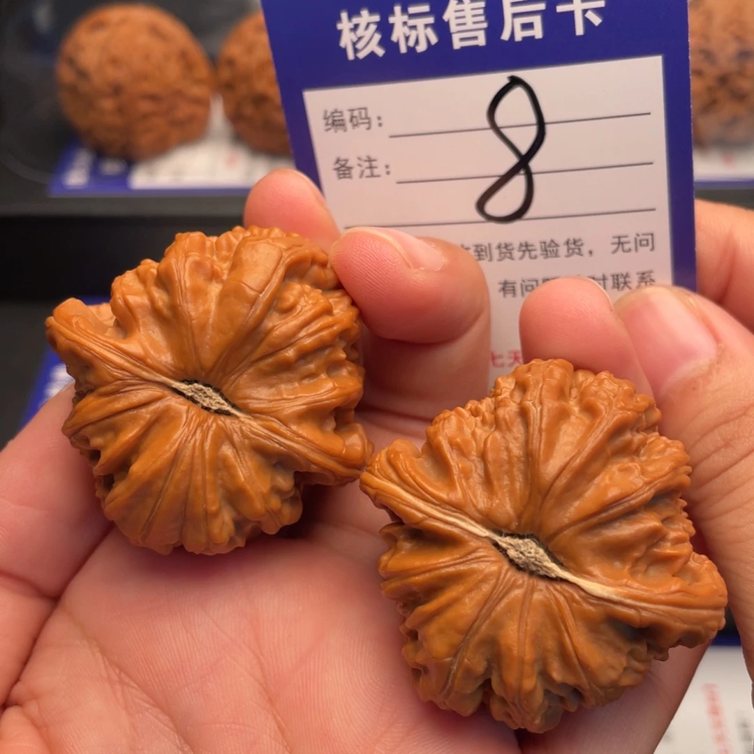 把件文玩核桃全品白狮子42尺