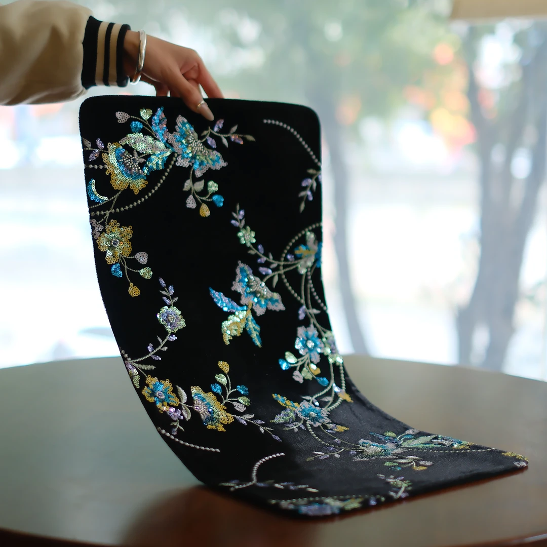 大碗茶器 【时光煮雨】茶席防烫隔热泡茶垫桌布茶道配件茶巾60*30