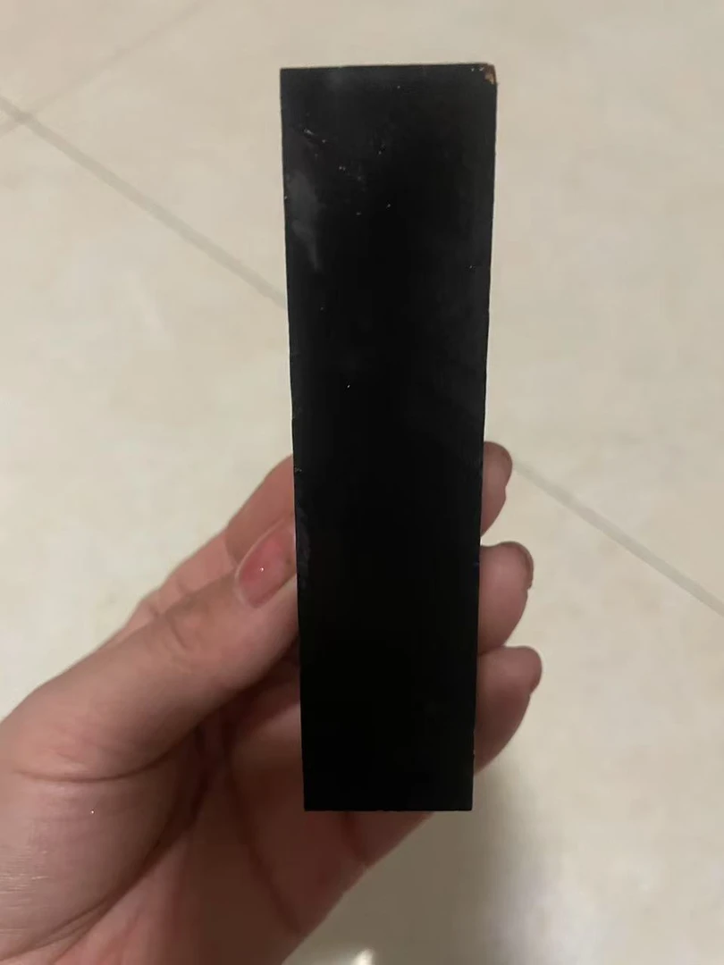 千年乌木紫光檀手把件毛料