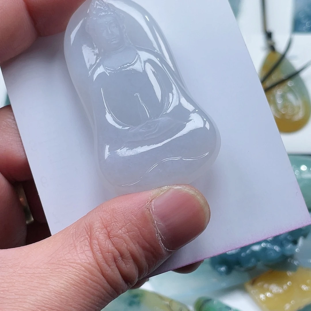 翡翠颈饰未镶嵌?****?缅甸天然A货翡翠