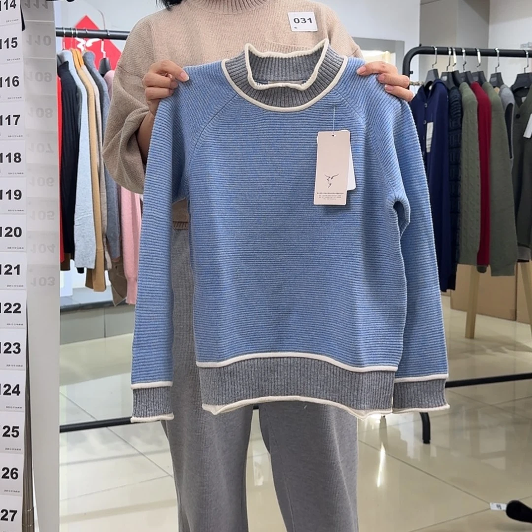 保暖羊绒衫童140码103