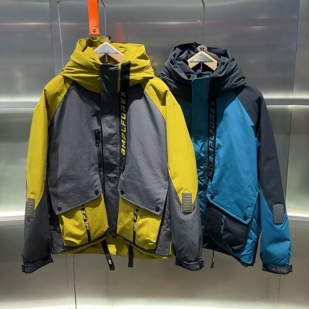 620 素劲2 户外冬季潮牌男女时尚户外机甲风百搭羽绒服 YR230113