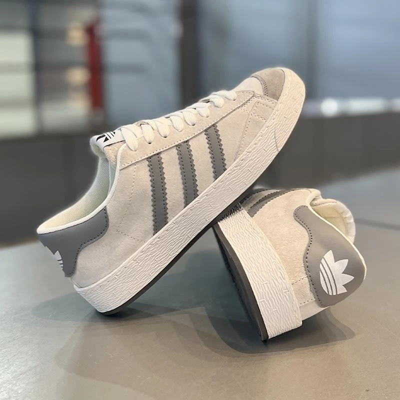 欧洲站2025网红爆款三道杠男鞋秋冬新款经典三叶草百搭鞋子男款