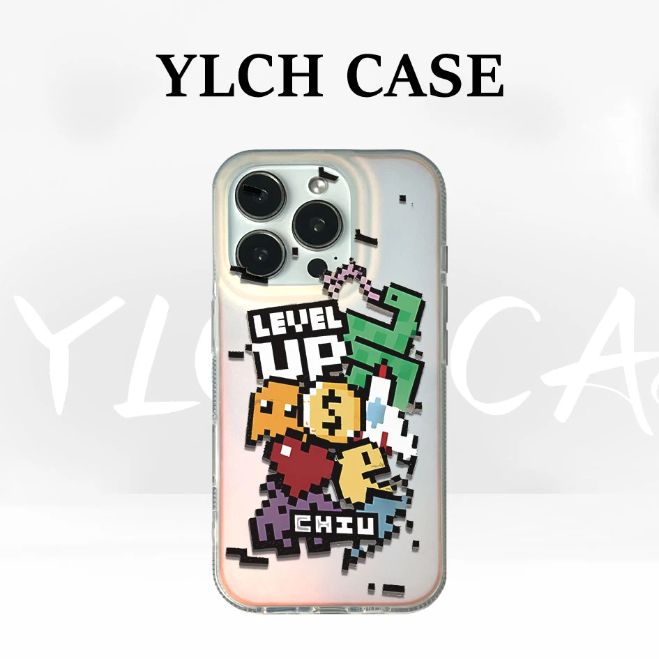 像素世界适用于苹果iPhone16promax/15plus/14/13/12promax手机壳