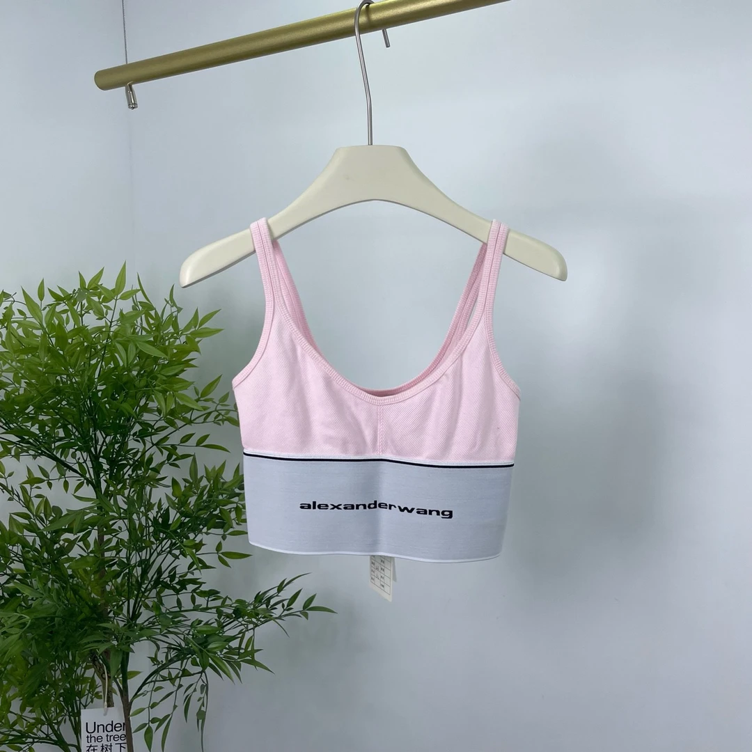 Alexander Wang 亚历山大王 泫雅同款 背心 XS码/98新/无配件 YM0