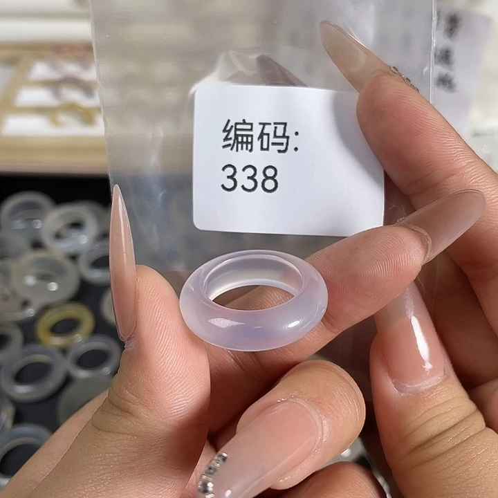 玛瑙/玉髓未镶嵌戒指338港17