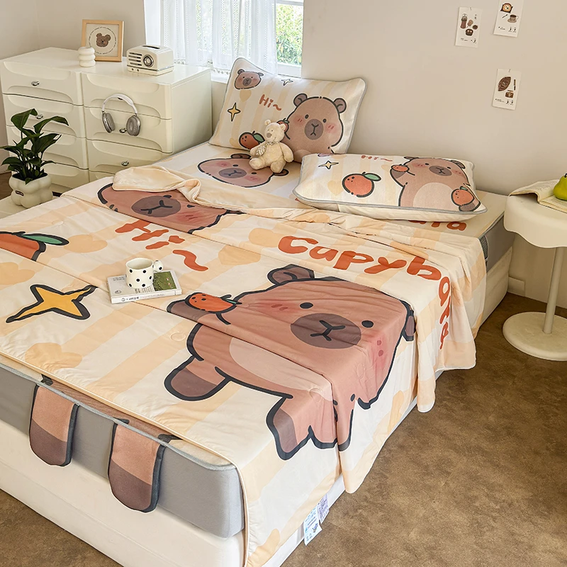 JN-儿童高品质丝滑透气冰凉藤席床笠款