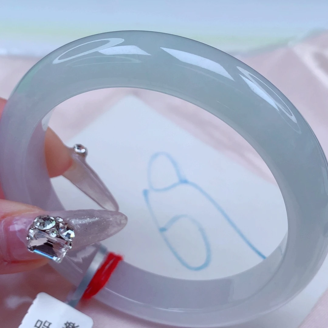 翡翠手镯未镶嵌天然缅甸翡翠A货手镯