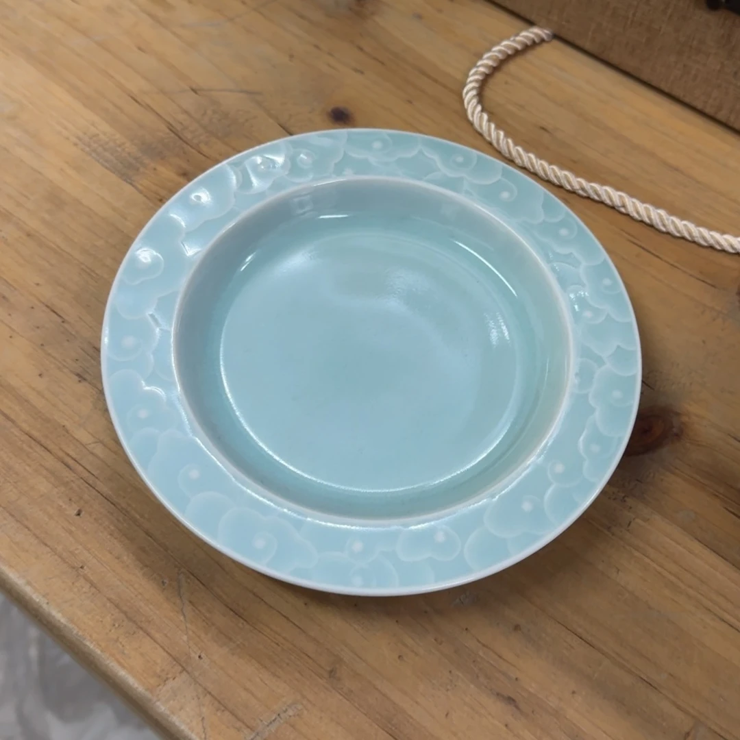 龙泉青瓷茶具微瑕63900