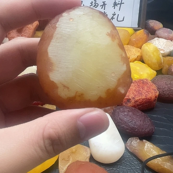 冰***月017原石吊坠项链吊坠