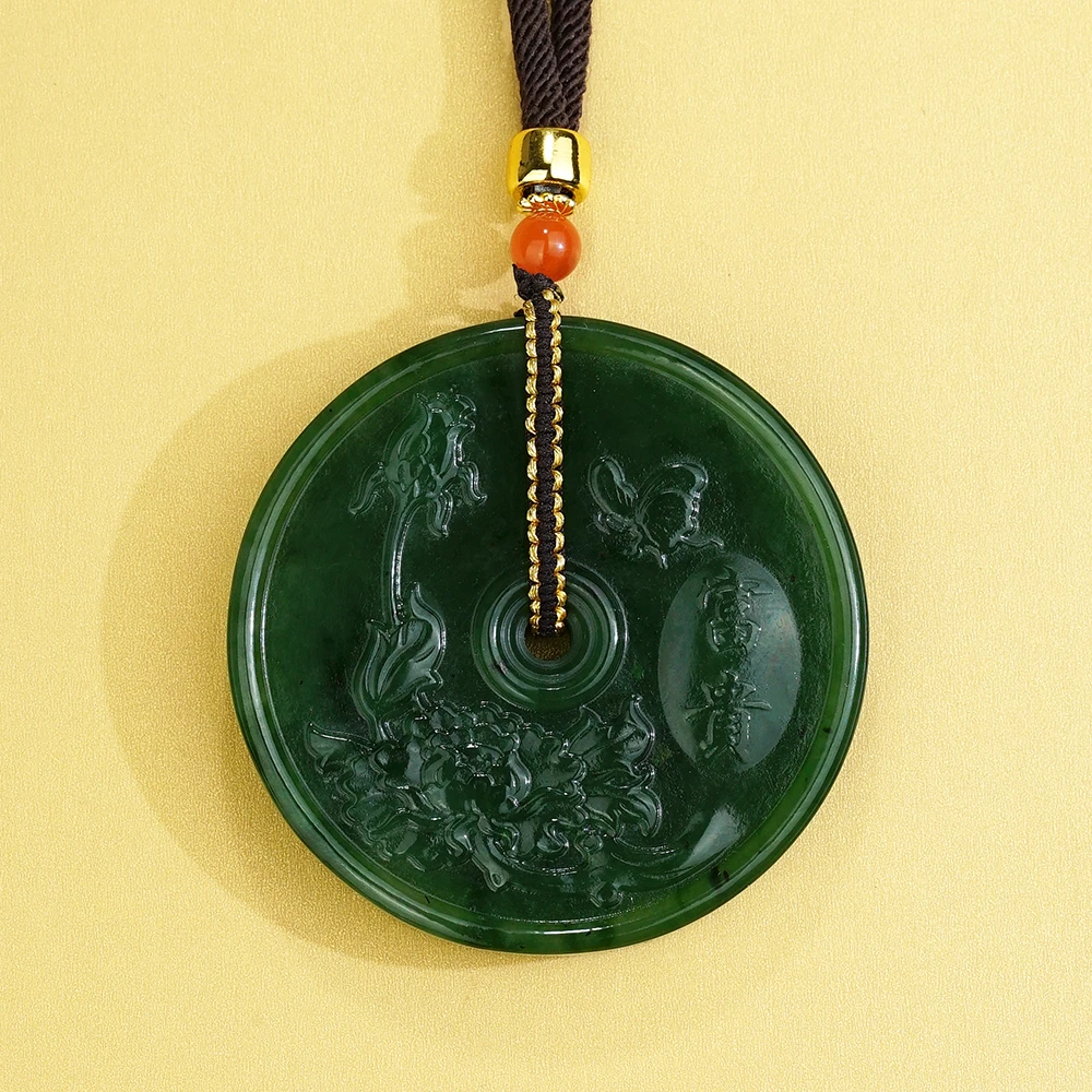 和田玉碧玉挂件10568（Joyce娇姐）