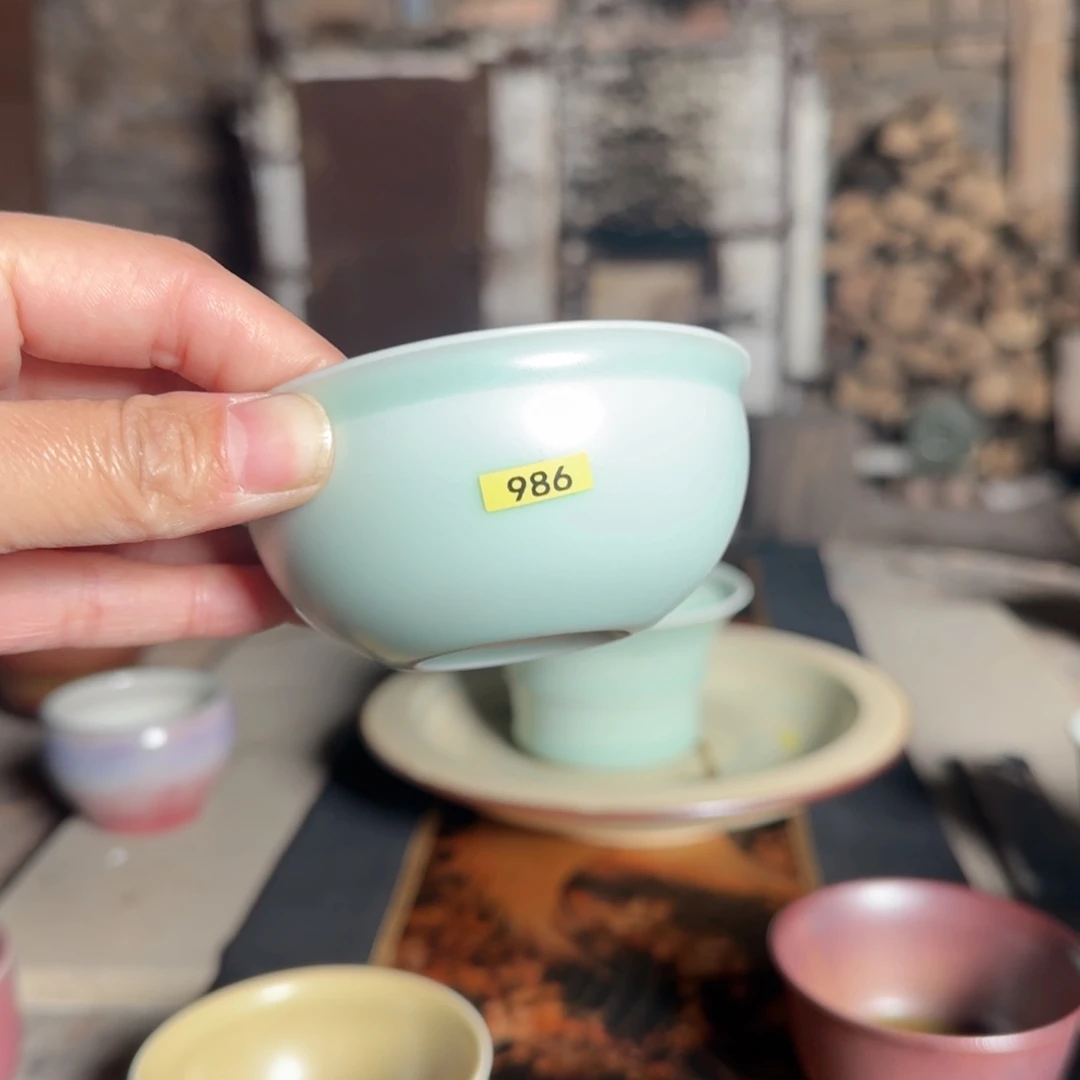 杯子蘭山窑 手作器物986福利
