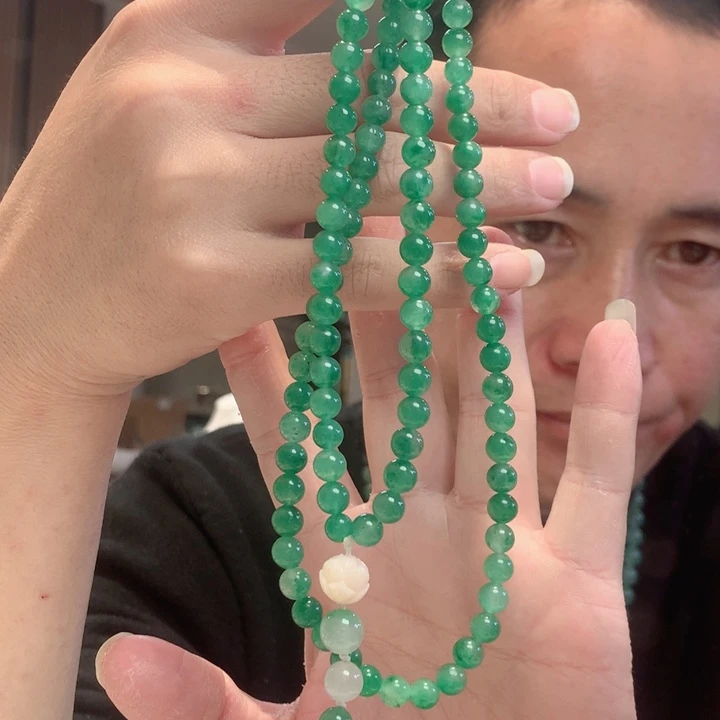 石英质玉未镶嵌手链卡6.4mx108