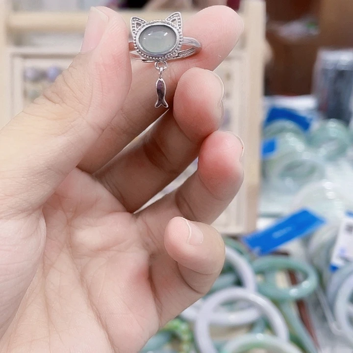 颈饰未镶嵌翡翠天然翡翠