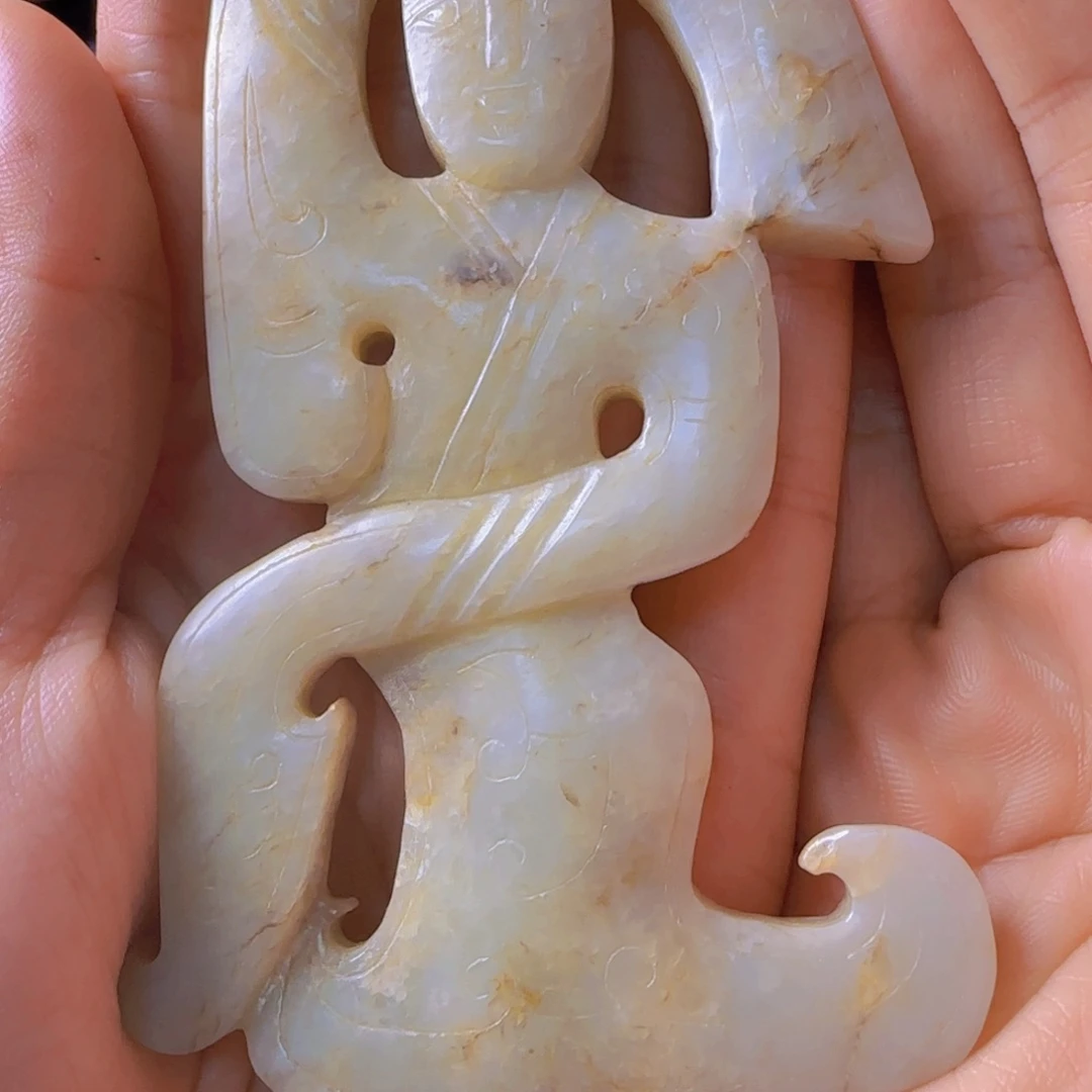 问***千和田玉（糖玉）未镶嵌手链