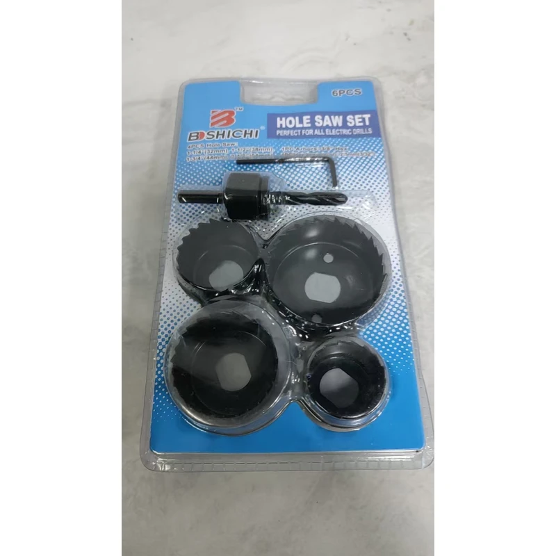 【华姐】【木工开孔器6件套】（颜色随机发）多功能家用款