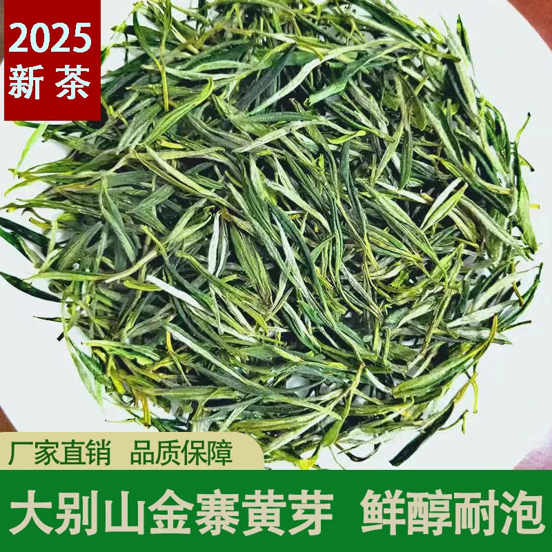 【金寨黄芽A91】金寨黄芽浓香型安徽高山绿茶新鲜板栗