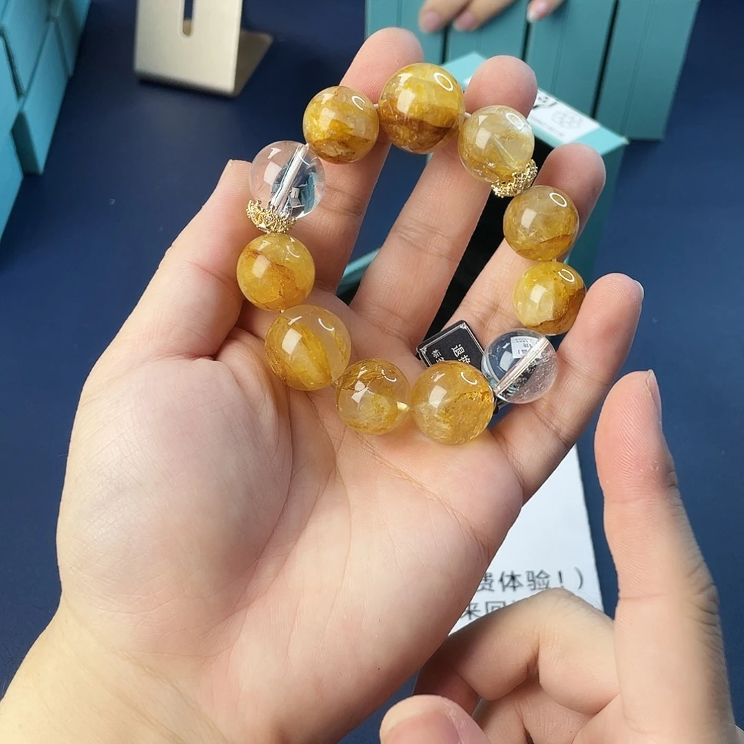 银S925镶嵌水晶手链