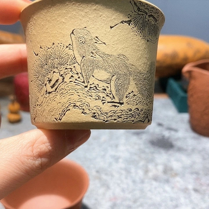 紫砂茶壶宜兴紫砂杯