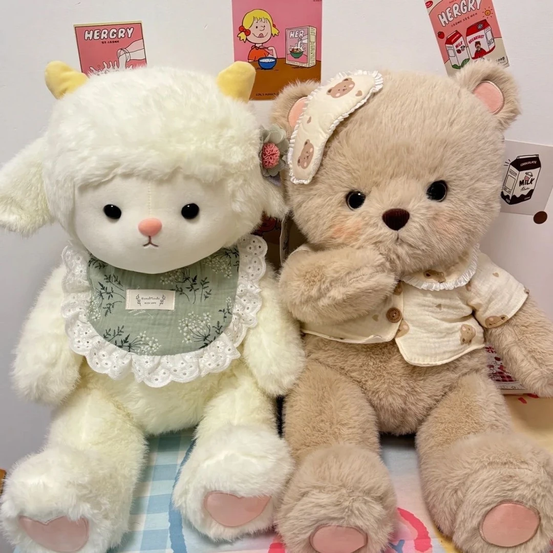 baby系列公仔儿童毛绒玩具布娃娃可爱兔子小熊沙发客厅摆件