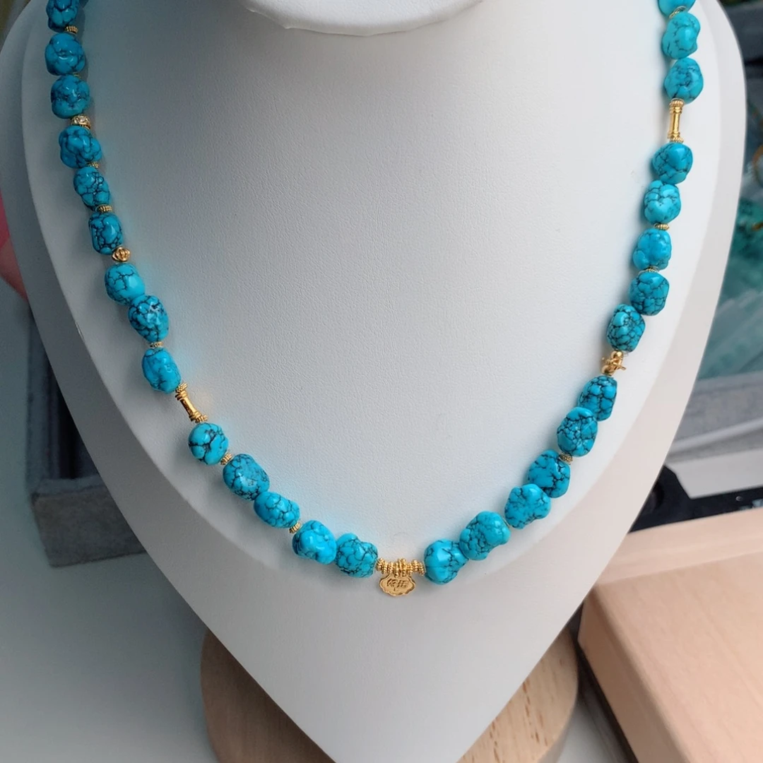 绿松石未镶嵌珠宝奇石8mm