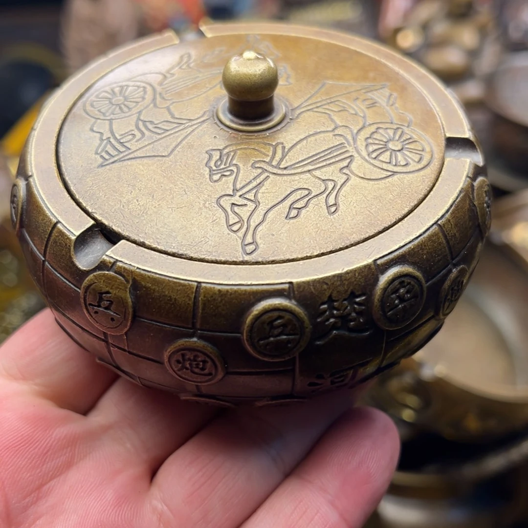 茶壶香炉铜器摆件