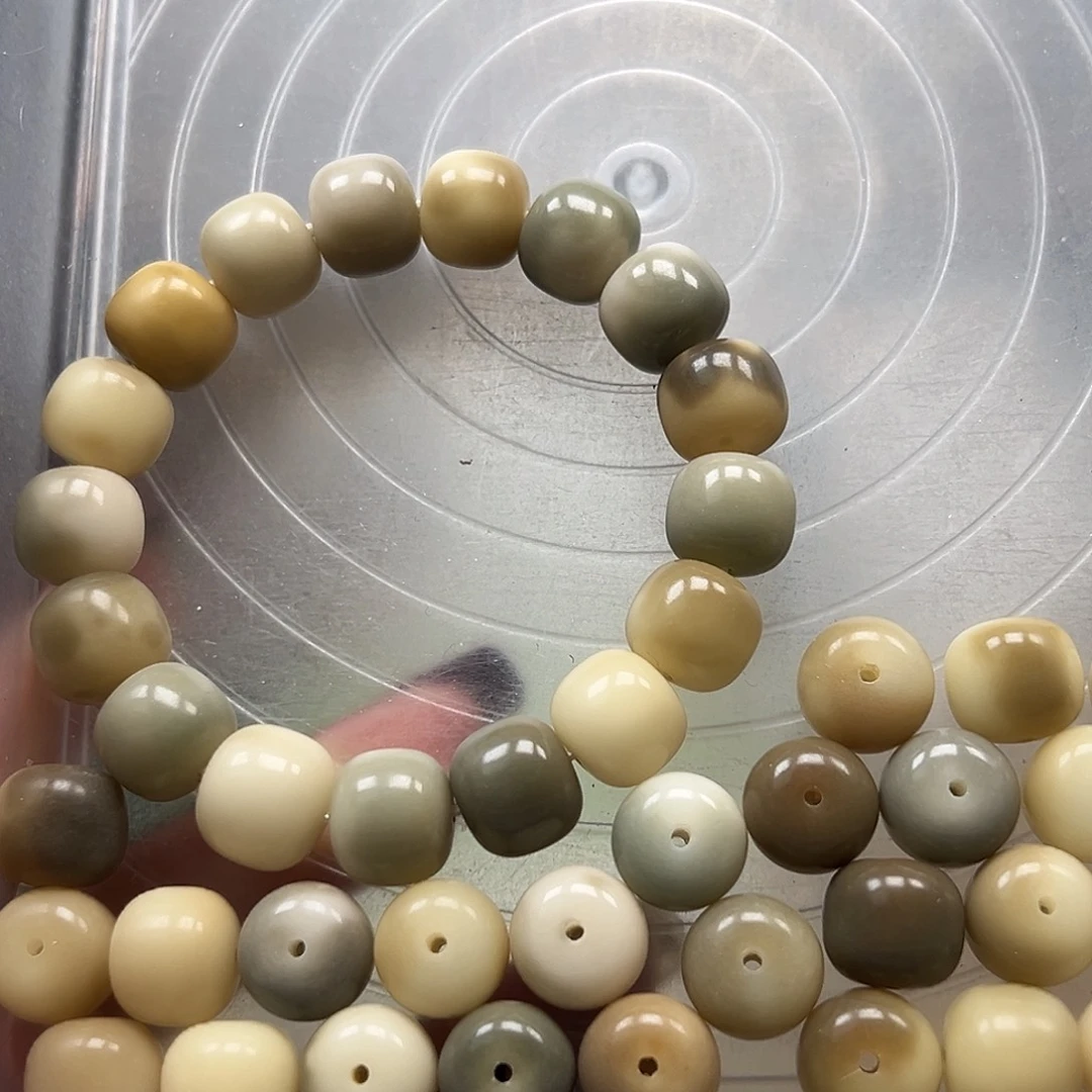 木***偶菩提根/象牙果手串卡14桶45颗