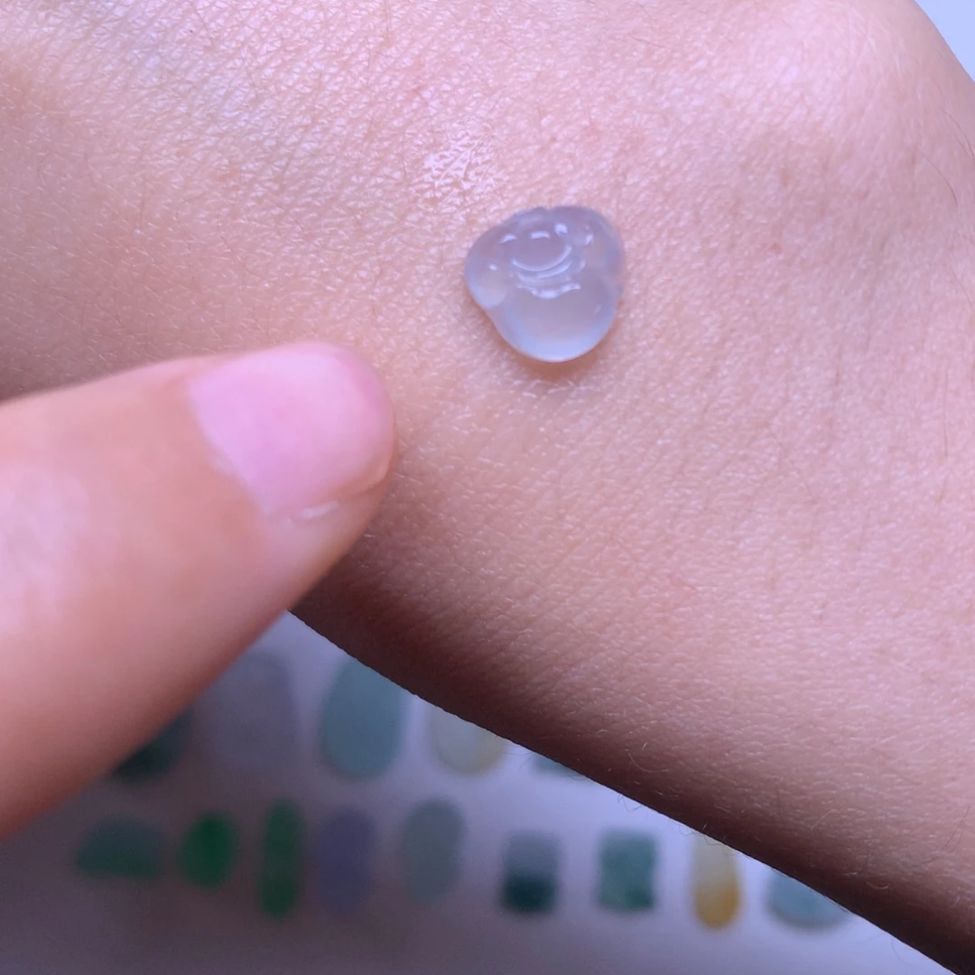 定制翡翠未镶嵌缅甸翡翠A货如意