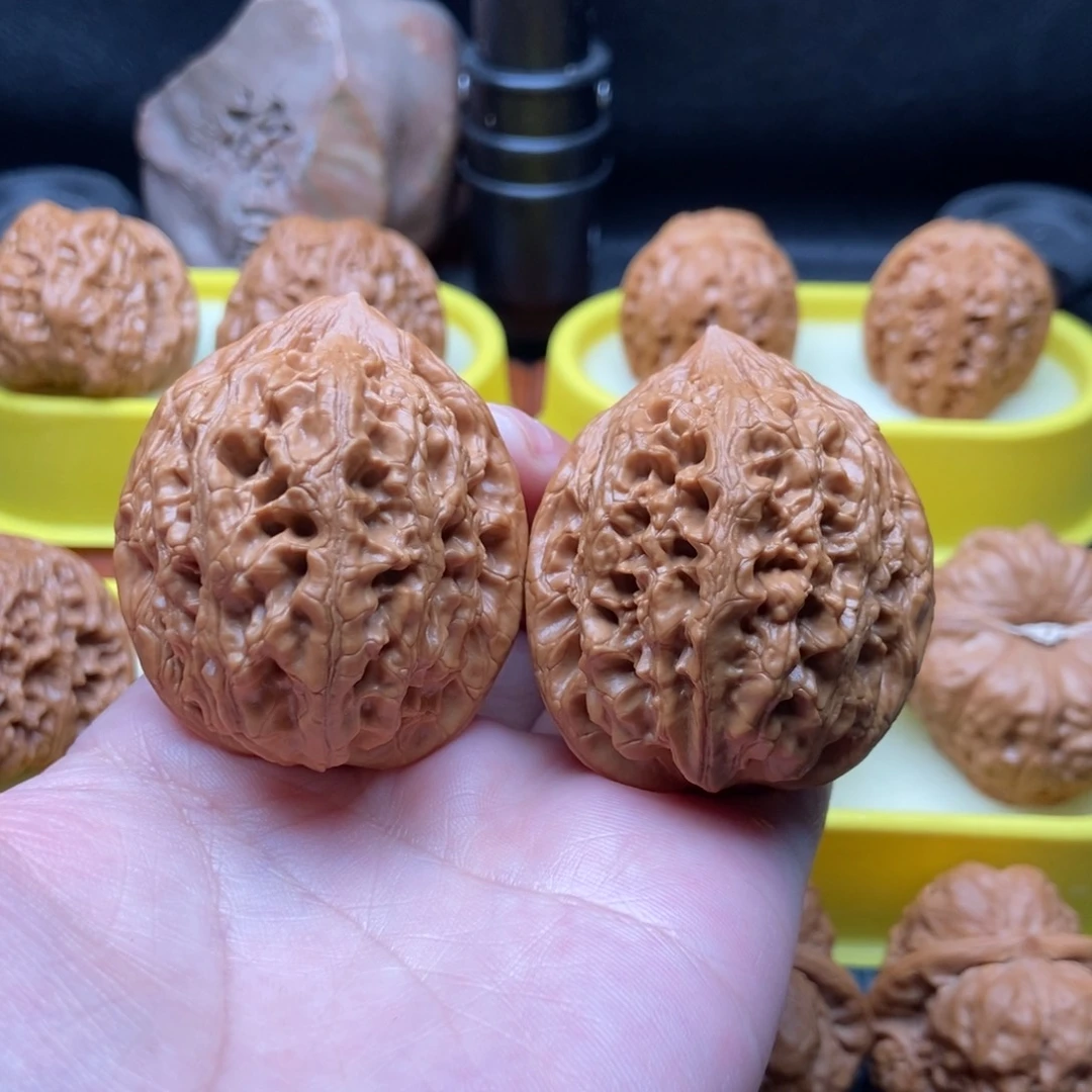 文玩核桃吊坠大沽石