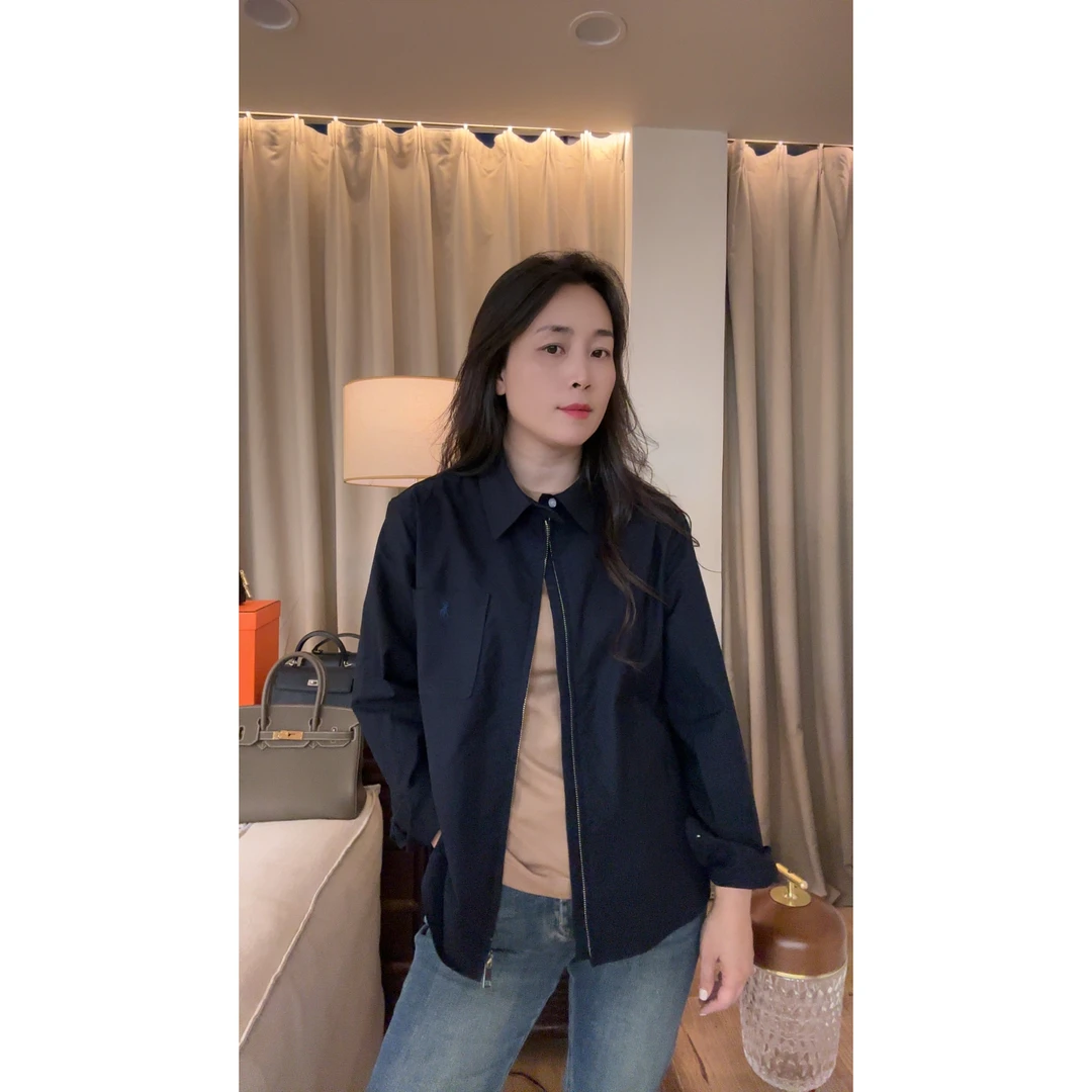 早春新款经典运动休闲百搭宽松拉链外套MA4SYGZ0084