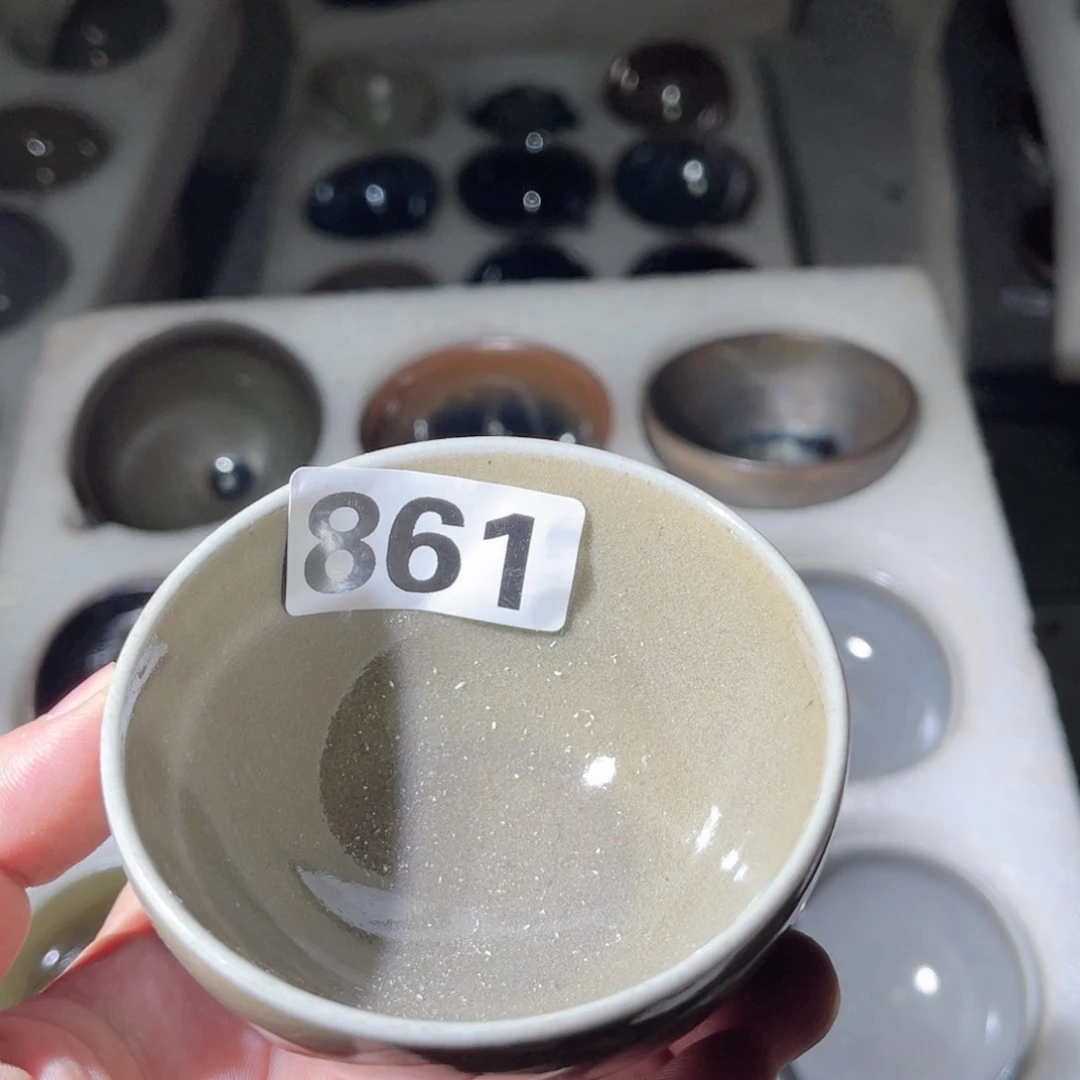 茶盏原矿原釉柴烧建盏