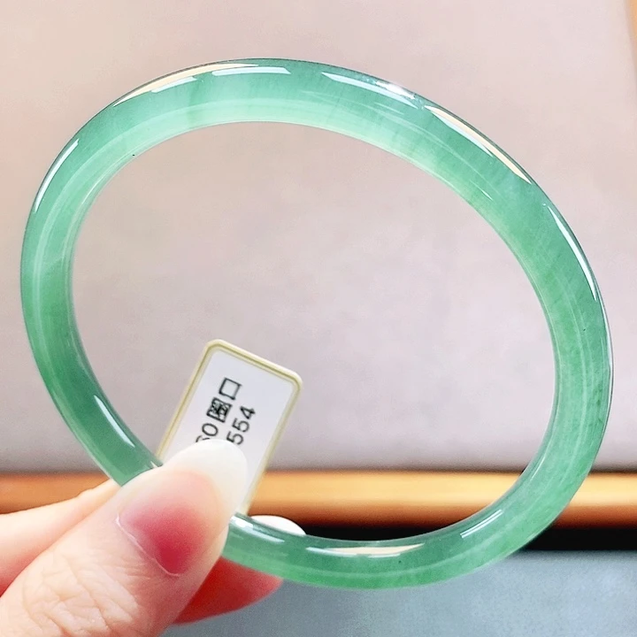 翡翠未镶嵌手镯翡翠手镯57