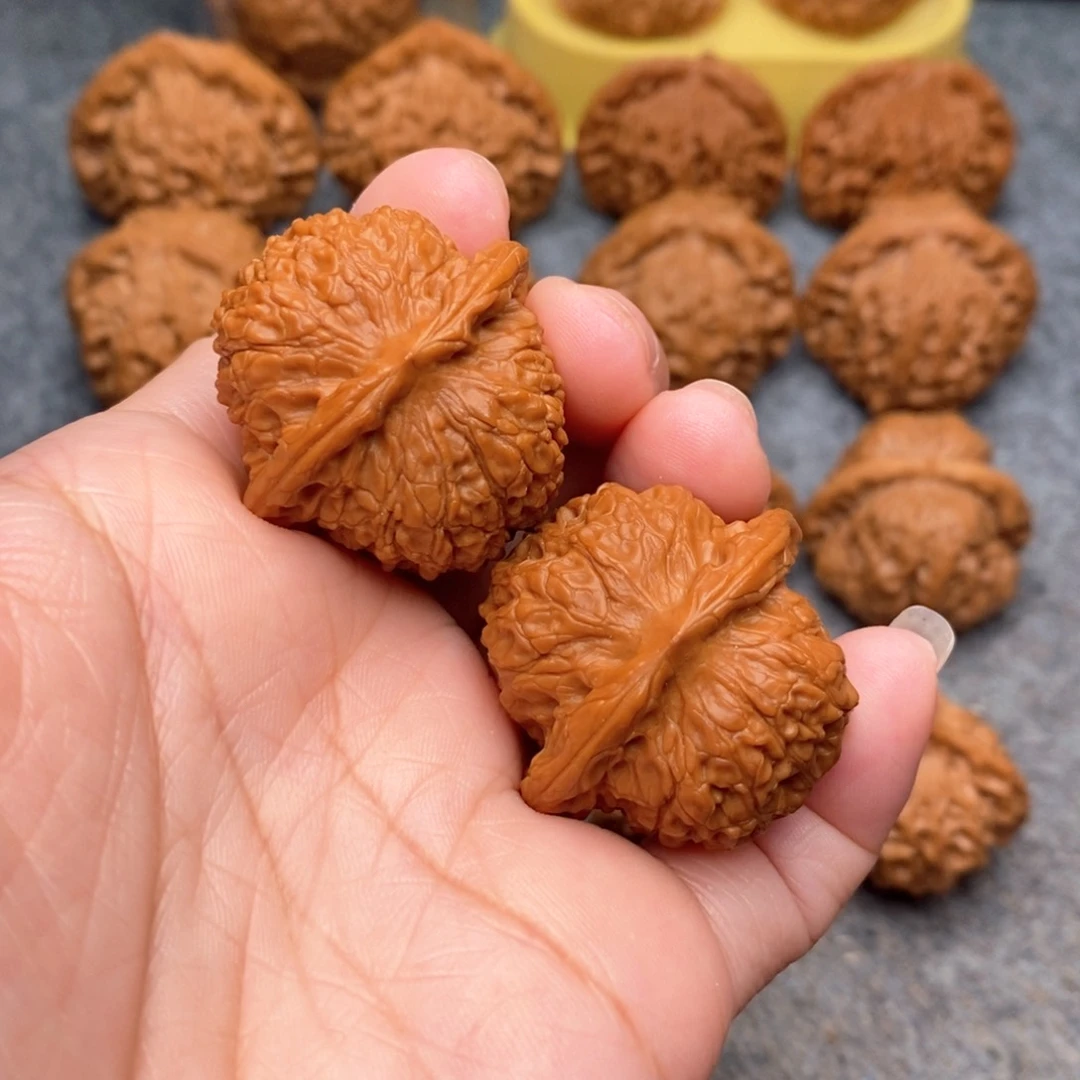 文玩核桃把件垣*清精品血麒麟36全品