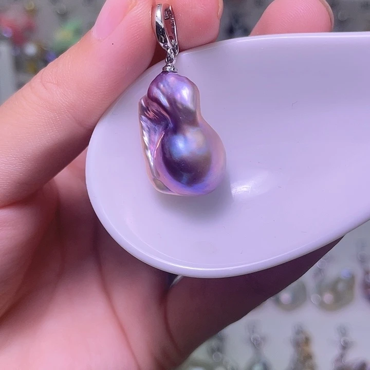 颈饰合金淡水珍珠31