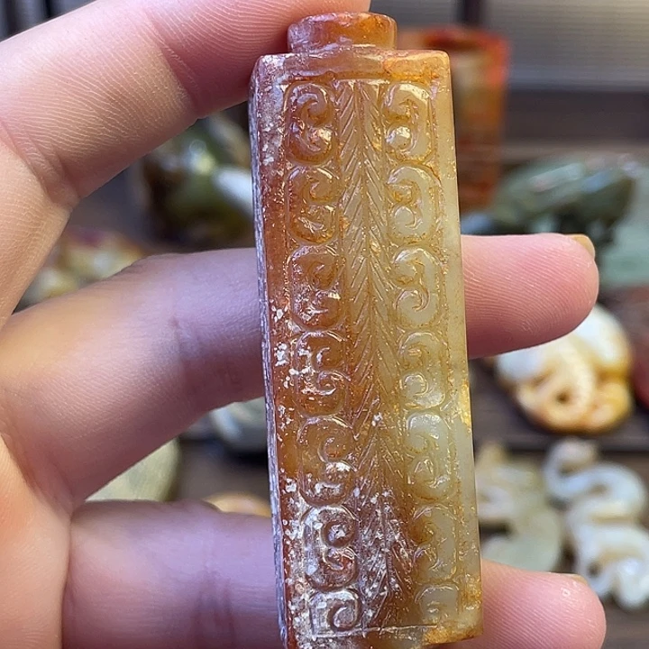 未镶嵌和田玉（糖玉）挂件