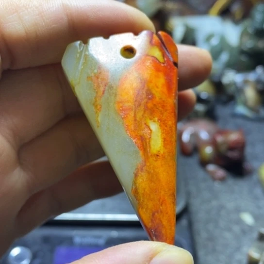 和田玉挂件未镶嵌