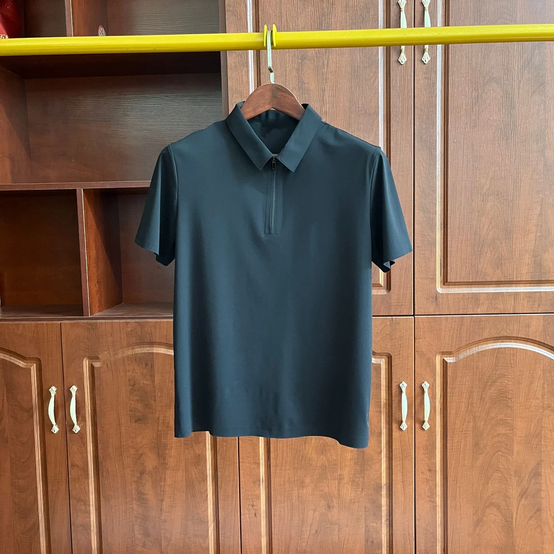 夏季男士半袖翻领