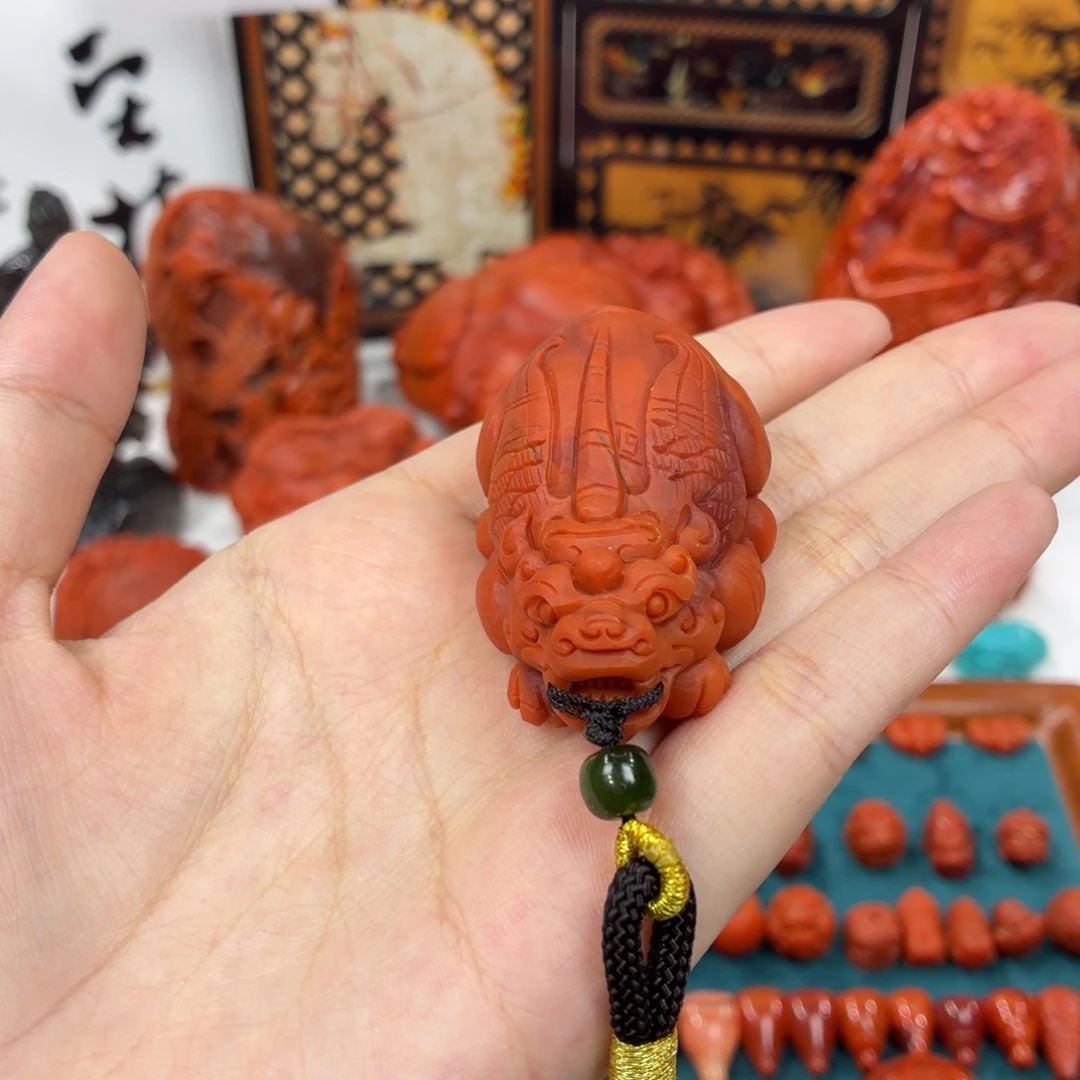 南红玛瑙未镶嵌配饰南红貔貅吊坠