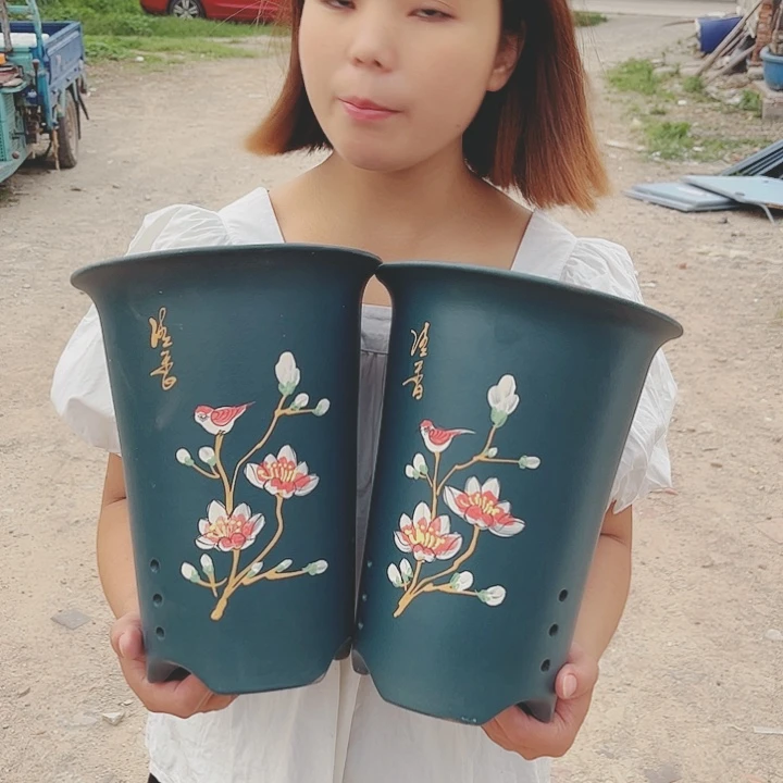 紫砂花盆宜兴紫砂精品花盆