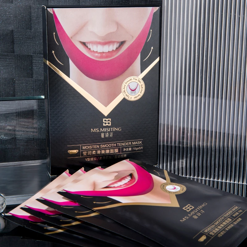 （拍一发三）MS.MISITING蜜诗汀莹润柔滑美嫩面膜 V型膜布水嫩弹