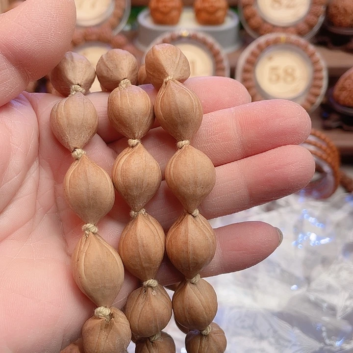 唔***王金刚菩提手串橄榄核脖挂