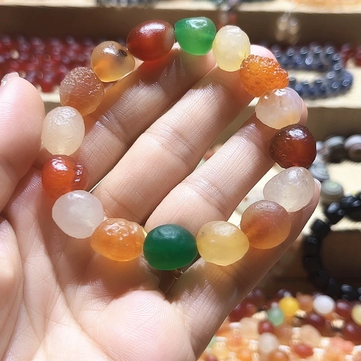 玛瑙/玉髓手链未镶嵌