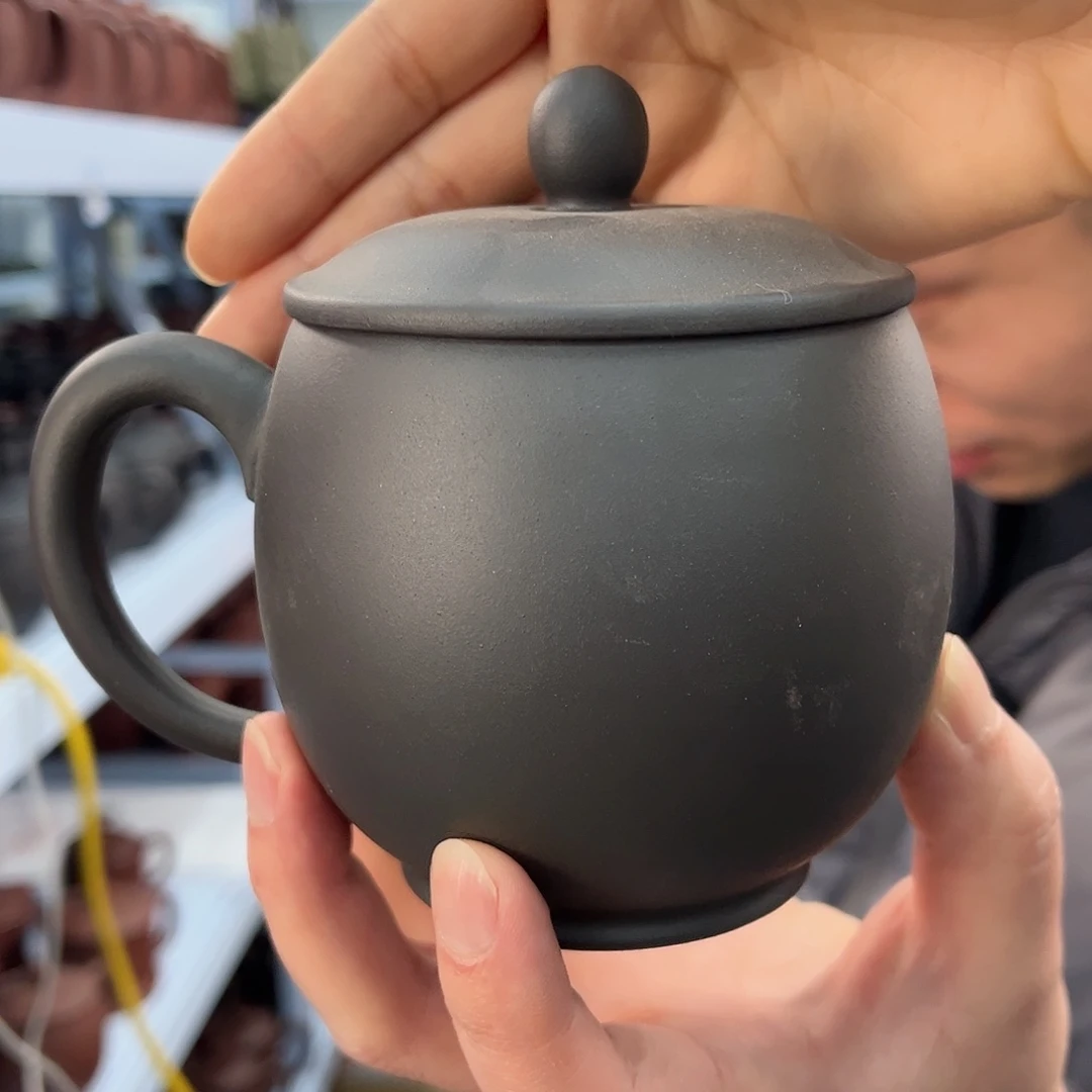 紫砂茶杯原矿紫砂