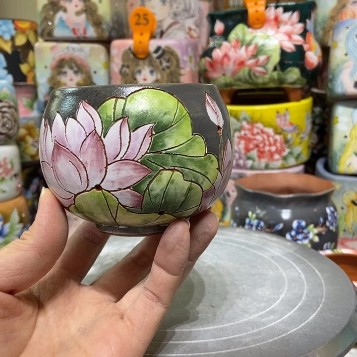 景德镇艺术手绘作品