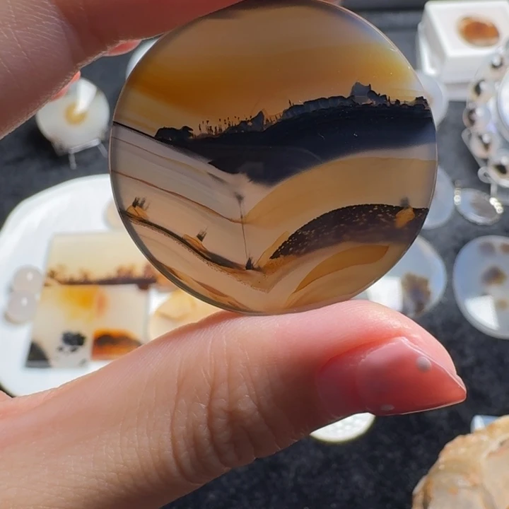 玛瑙/玉髓未镶嵌摆件