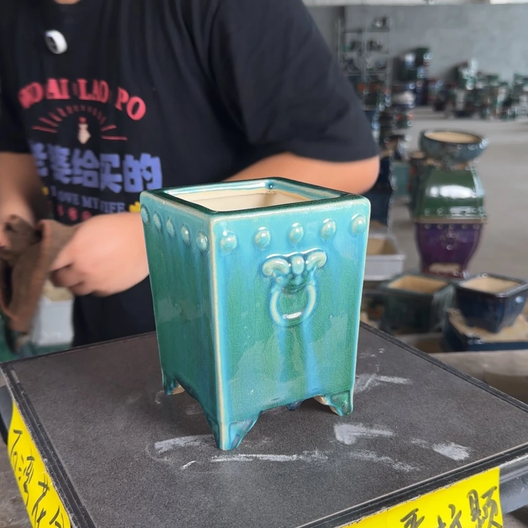 贵***草。一风堂石湾花盆 十级福利