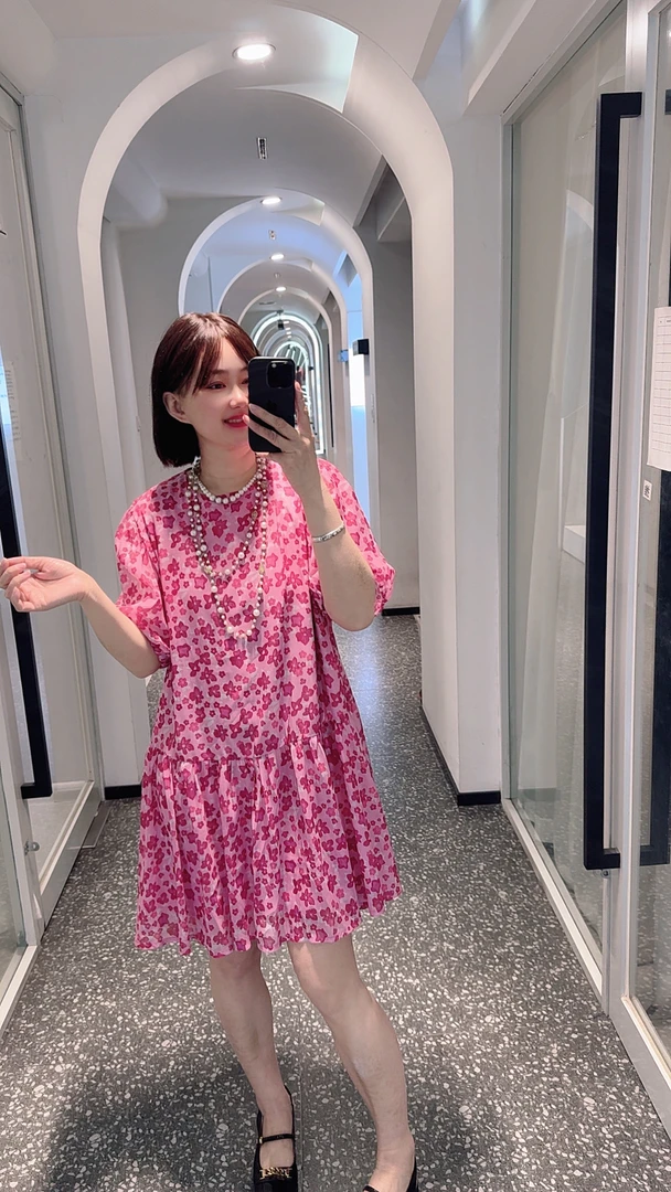 名媛气质小香风温柔显瘦连衣裙精致女神范高级感连衣裙2332