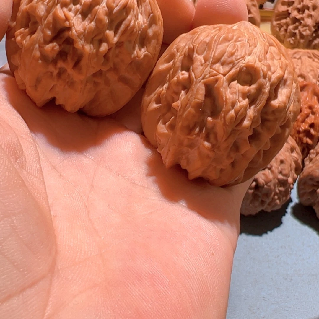 把件文玩核桃芭蕉扇45