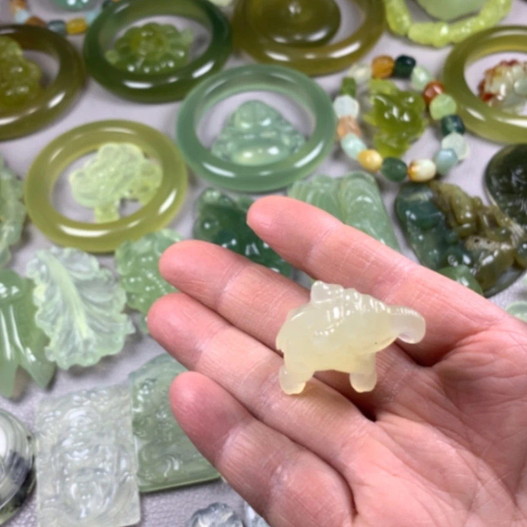 【闪购商品】未镶嵌蛇纹石玉2025新款岫玉